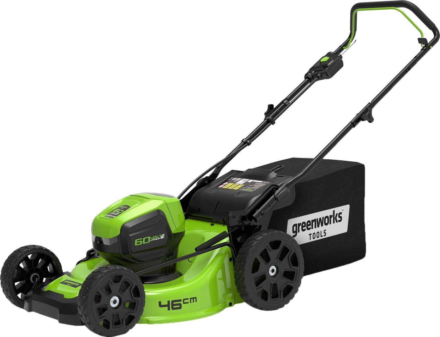 Газонокосилка Greenworks GD60LM46HP (с 1-м АКБ 4 Ah)