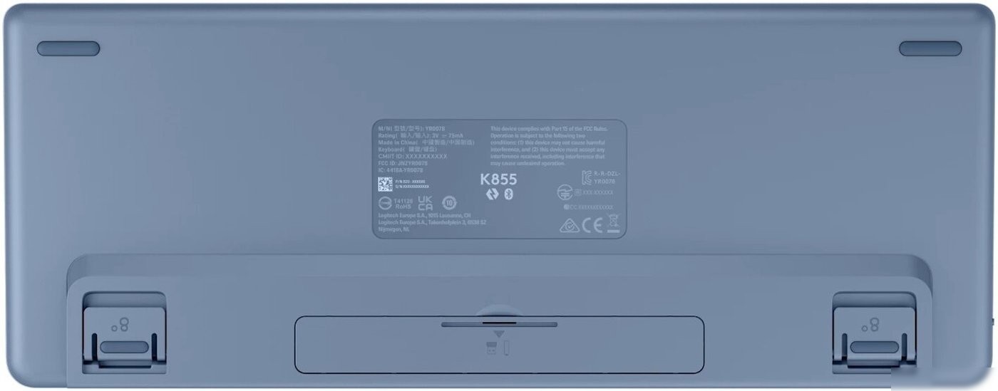 Клавиатура Logitech K855 920-011073 (синий, нет кириллицы)