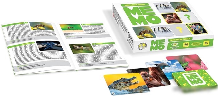 Настольная игра Десятое королевство Мемо. Обитатели земли 03592