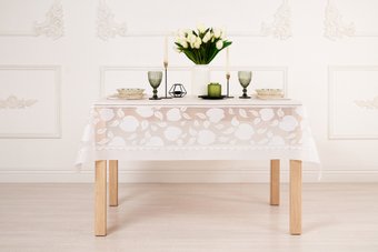 Скатерть Stolima Pina Lace 7001 Яблоки (220x140)