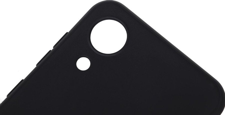 Чехол для телефона BoraSCO Silicone Case для Samsung Galaxy A03 Core 40944 (черный матовый)