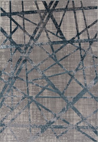 Ковер для жилой комнаты Merinos Liman F478-STAN-GRAY-BLUE (2.8x3.8)