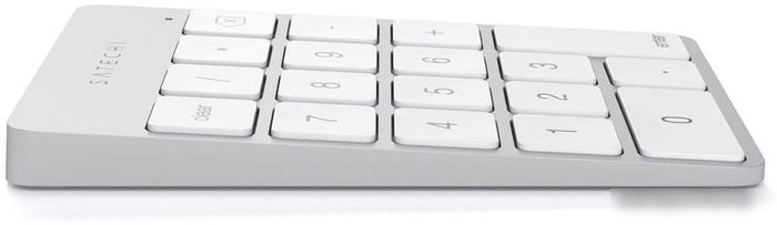 Цифровой блок Satechi Aluminum Slim Rechargeable Bluetooth Keypad (серебристый)
