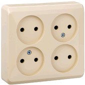 Розетка Schneider Electric Этюд PA16-205K