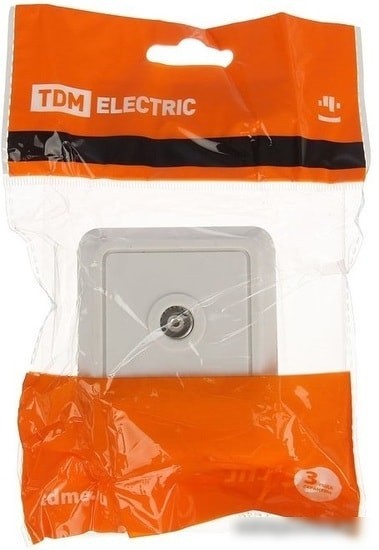 Розетка телевизионная TDM Electric Ладога SQ1801-0025