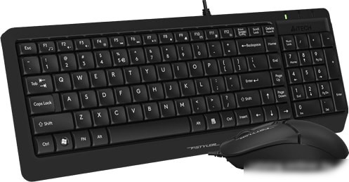 Клавиатура + мышь A4Tech Fstyler F1512 (черный)
