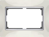 Рамка Werkel Snabb WL03-Frame-01-DBL (слоновая кость)