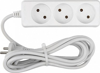 Удлинитель General Lighting GES-10 470013 (3 м, белый)
