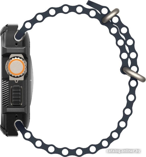 Чехол Spigen Rugged Armor для Apple Watch Ultra (49 мм) ACS05456 (черный)