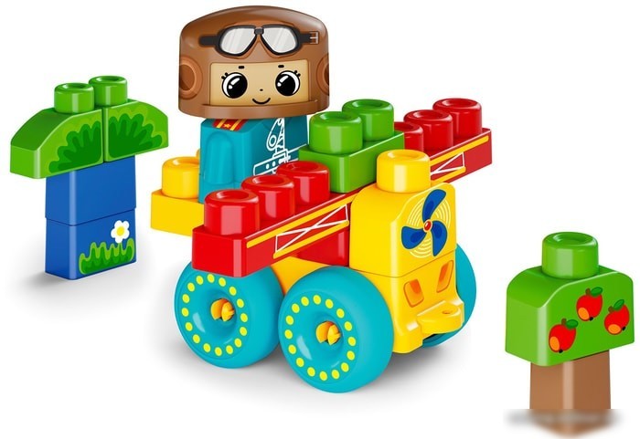 Конструктор Десятое королевство Baby Blocks 03911 Самолетик