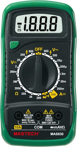 Мультиметр Mastech MAS830