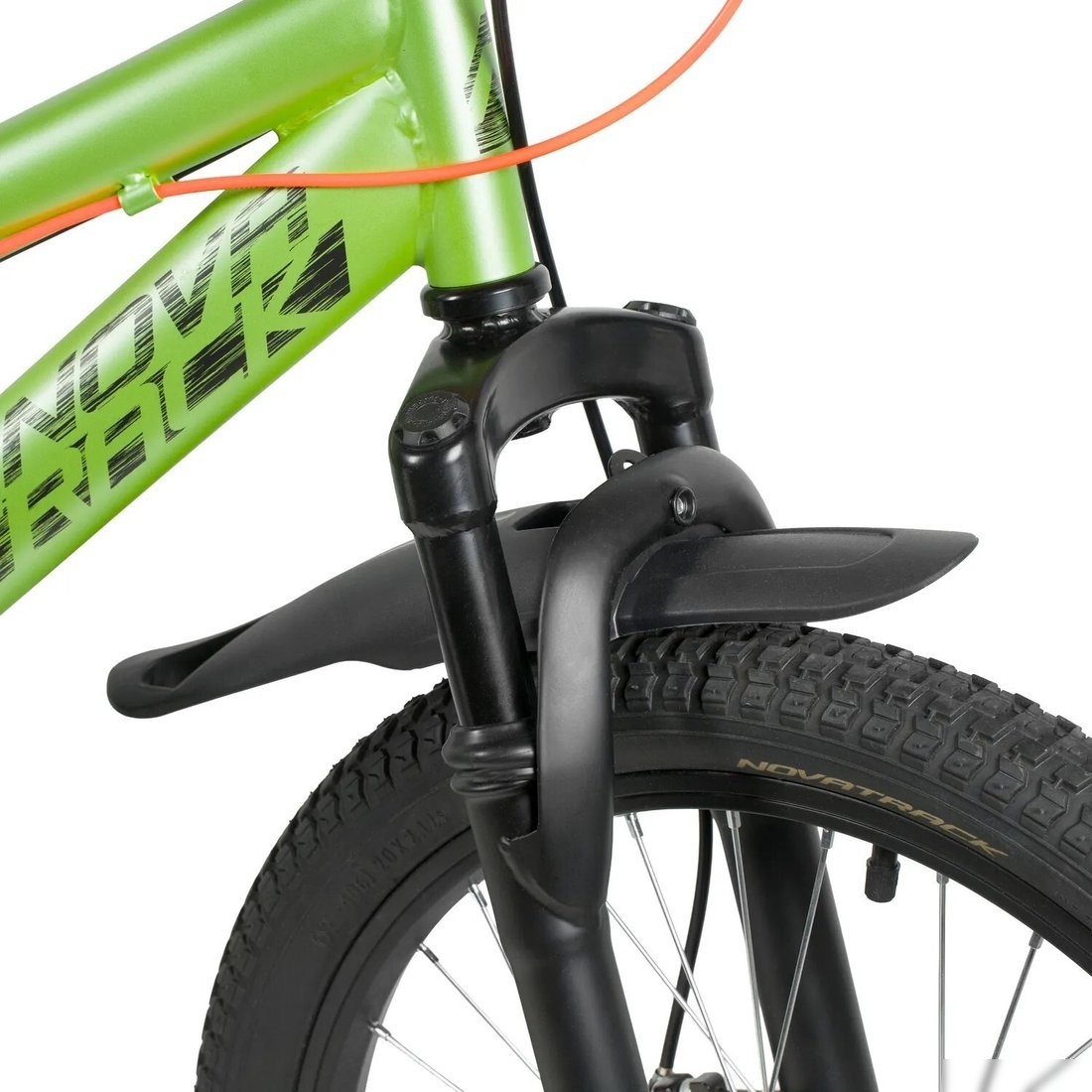 Детский велосипед Novatrack Shark 20 20SS6D.SHARK.GN6 (зеленый)