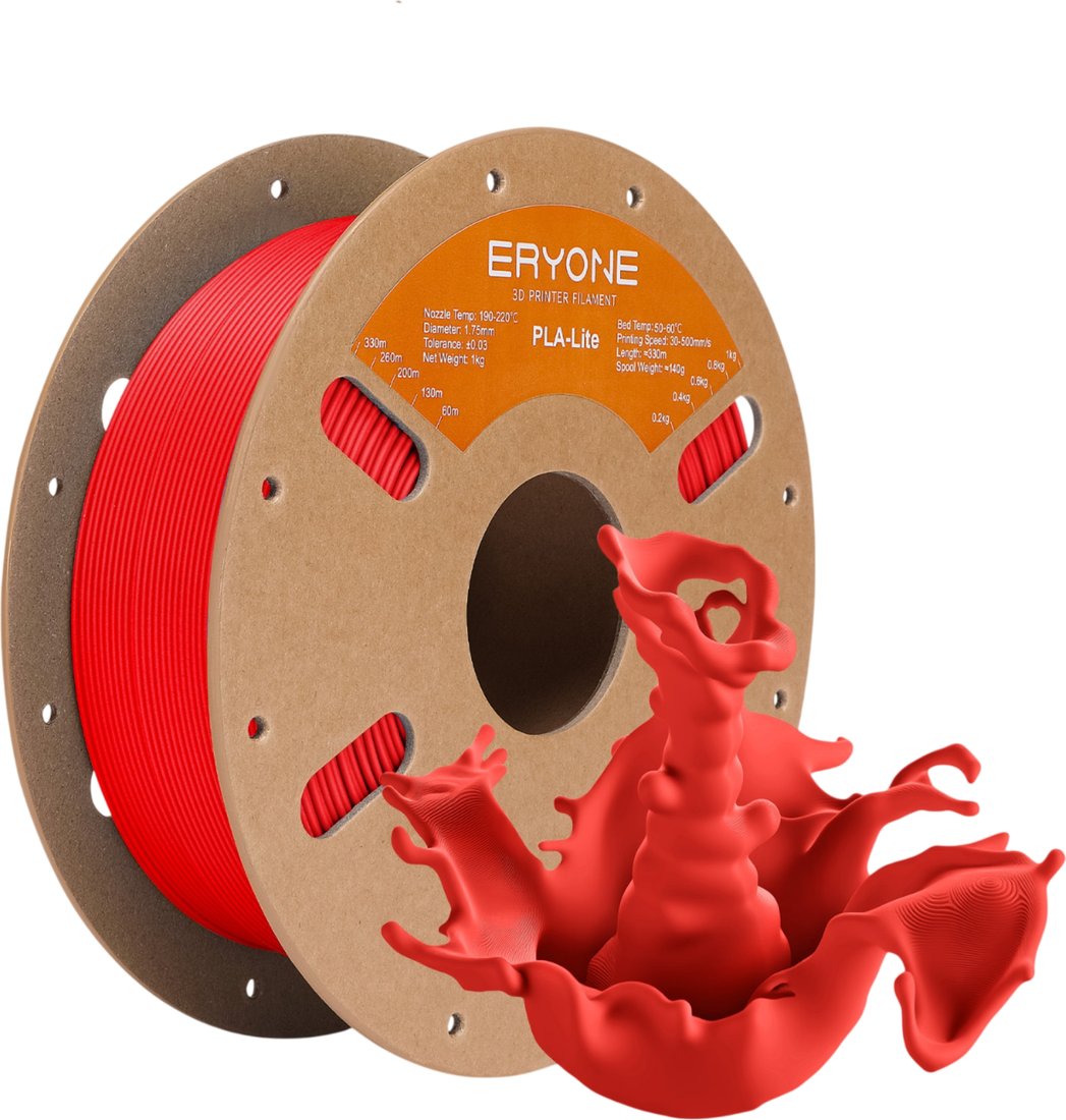 Филамент Eryone PLA-Lite B0351009 (Red)
