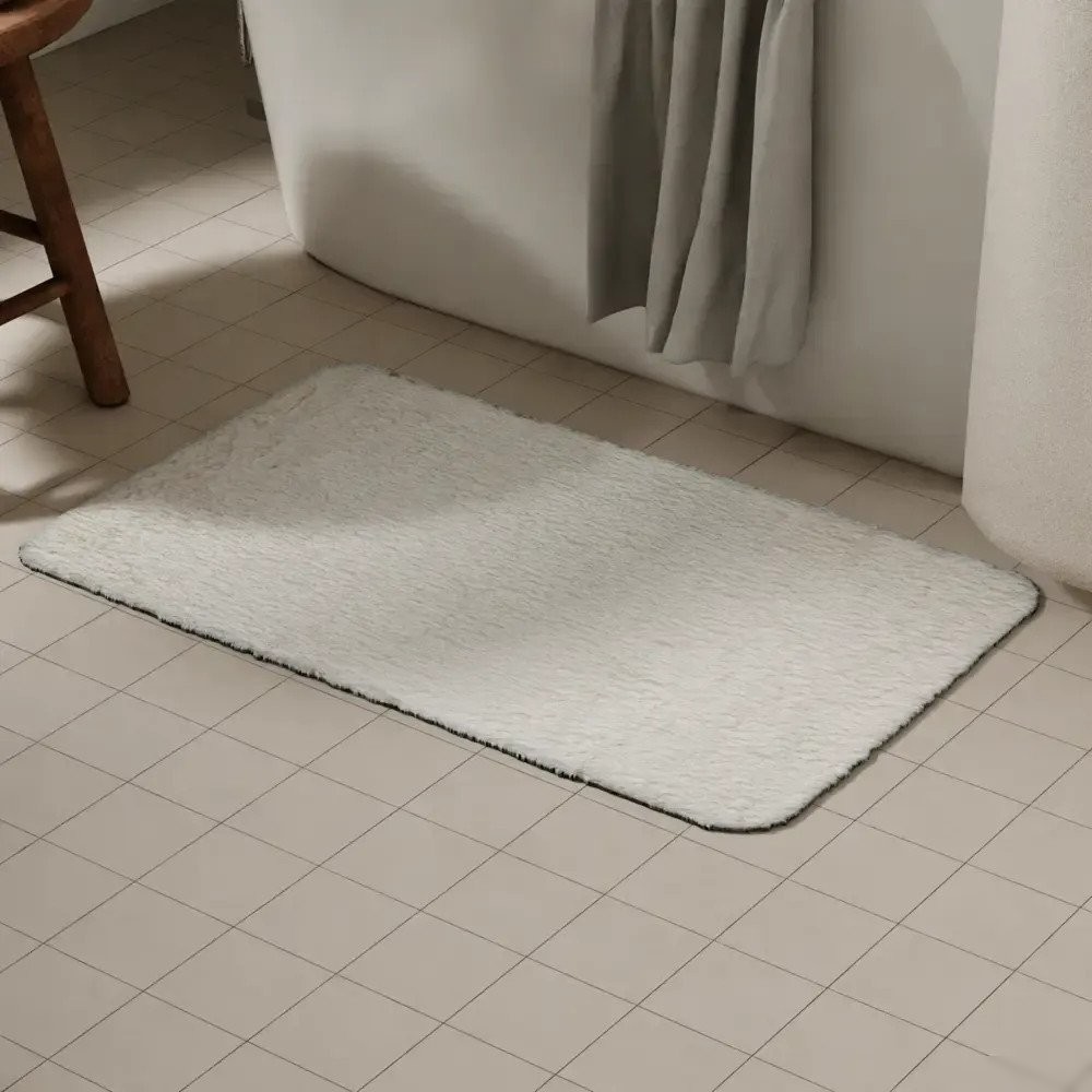 Коврик для ванной Swensa Swanny Cream 5 50x80см SWM-2400CRM-B (экрю)