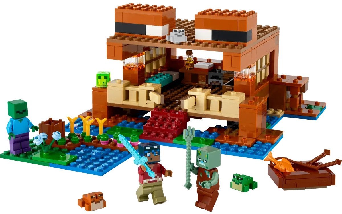 Конструктор LEGO Minecraft 21256 Лягушачий дом