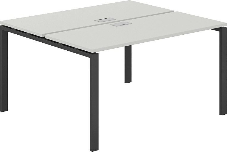 Офисный стол Norden 120х123.8х75 SG.241.SH.63.AN (антрацит/серый бархат)
