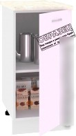 Шкаф напольный Кортекс-мебель Корнелия Лира НШ40р (дуб сонома/мадрид)