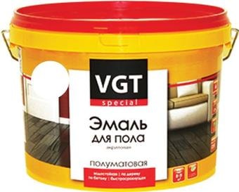 Эмаль VGT Профи для пола База А ВД-АК-1179 2.5 кг (супербелая)