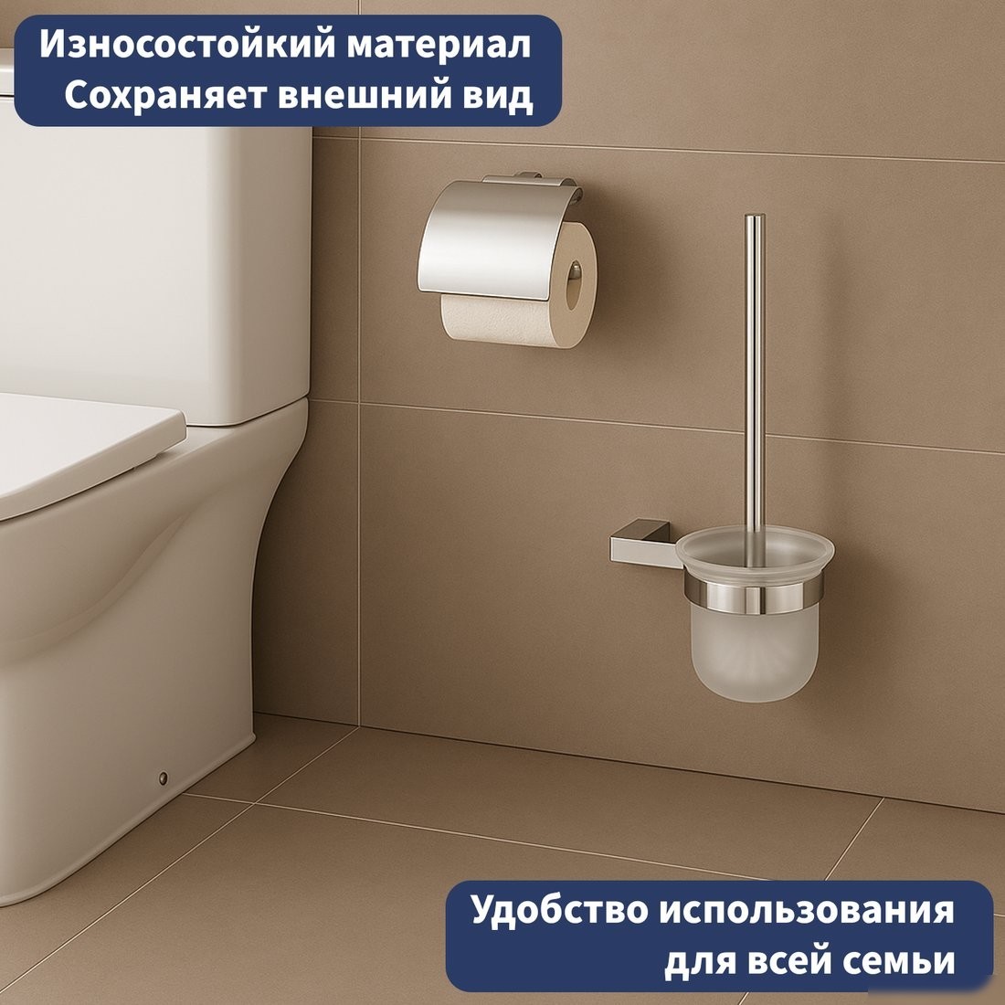 Держатель для туалетной бумаги Lauter 21SH110А1 (Chrome)