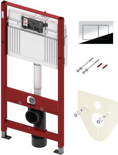 Унитаз подвесной Grado GD-W201T + TECE Kit 9400412 (с кнопкой смыва)