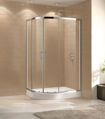 Душевой уголок Cezares Eco-O-RH-2-100/80-C-Cr
