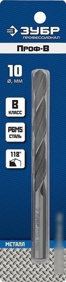 Сверло Зубр 29621-10