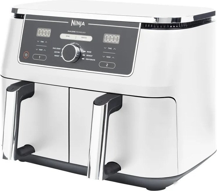 Аэрофритюрница Ninja Air Fryer Dual zone AF400EUWH