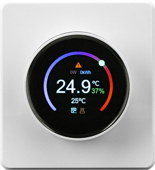 Терморегулятор Kranz Round Wi-Fi KR-78-0728-1 (перламутр)