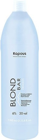 Окислитель Kapous Professional Blond Bar с экстрактом жемчуга Blond Cremoxon 6% 1000 мл