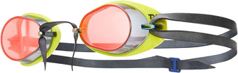 Очки для плавания TYR Socket Rockets 2.0 Mirrored Adult LGL2M/638 (красный/желтый)