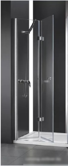 Душевая дверь Cezares ELENA-W-50/50-C-Cr