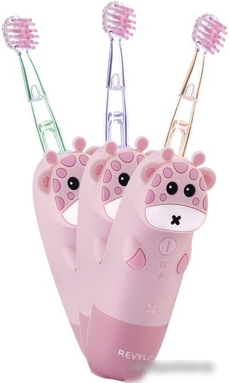 Электрическая зубная щетка Revyline RL 025 Baby (розовый)