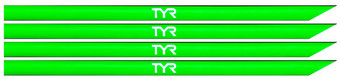 Резинка для лопаток TYR Silicone Replacement Straps LHPSILST/322 (зеленый)