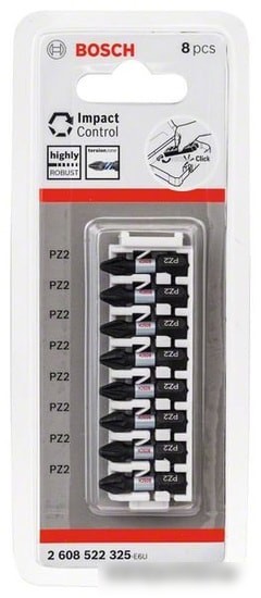 Набор бит Bosch 2608522325 (8 предметов)
