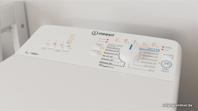 Стиральная машина с вертикальной загрузкой Indesit BTW L50300 PL/N