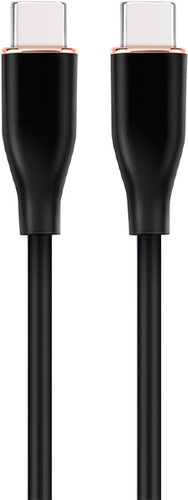 Кабель Cablexpert CC-USB2S-CMCM-1.5M-BK USB Type-C - USB Type-C (1.5 м, черный)