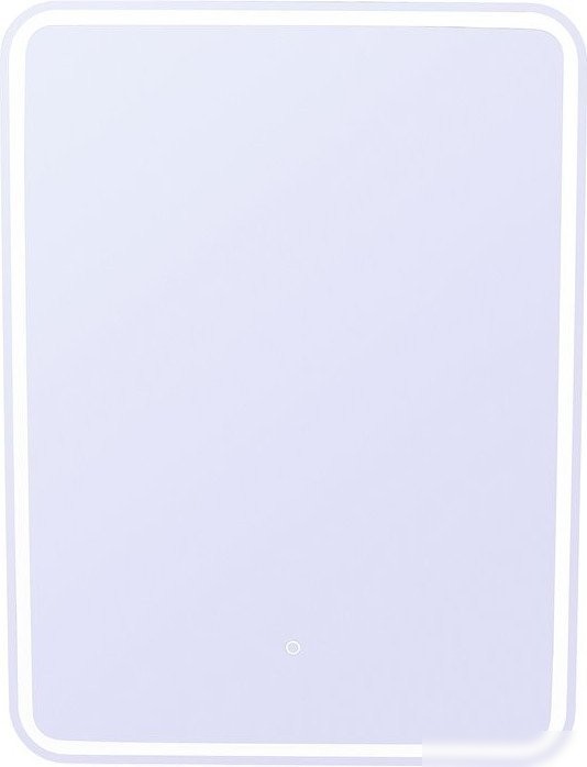 Symbolite Шкаф с зеркалом для ванной Каре 50x80 левое (с подсветкой, сенсор на зеркале)