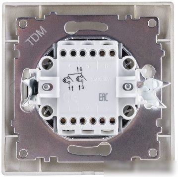Выключатель TDM Electric Лама SQ1815-0705 (бронза)