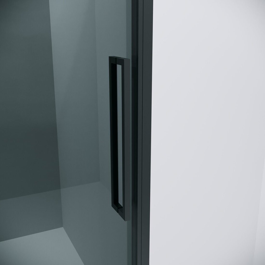 Душевой уголок Grossman Cosmo 130x80x195 120.K33.02.1380.21.10 (черный матовый/тонированное стекло)