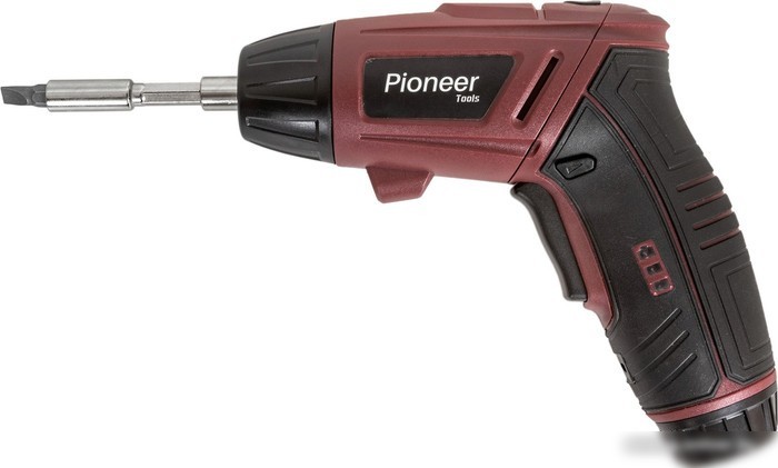 Электроотвертка Pioneer Tools CS-M0401 (с 1-им АКБ, оснастка)