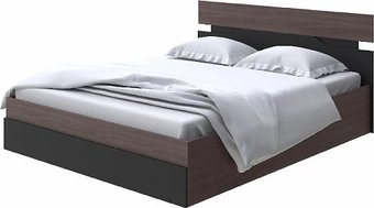 Кровать Ormatek Proson Milton с ПМ 120x190 (ясень шимо темный/черный)