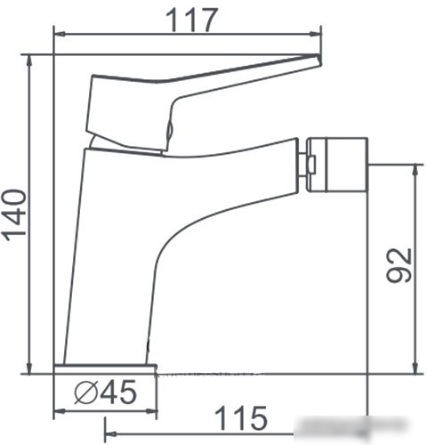 Смеситель Ledeme L5069