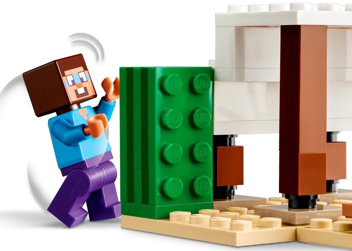 Конструктор LEGO Minecraft 21251 Экспедиция Стива в пустыню
