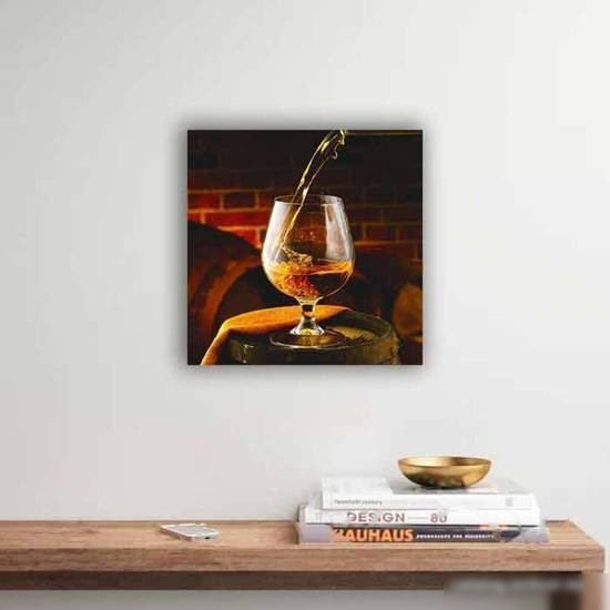 Картина на стекле Stamprint Коньяк 1 КТ046 (30x30)