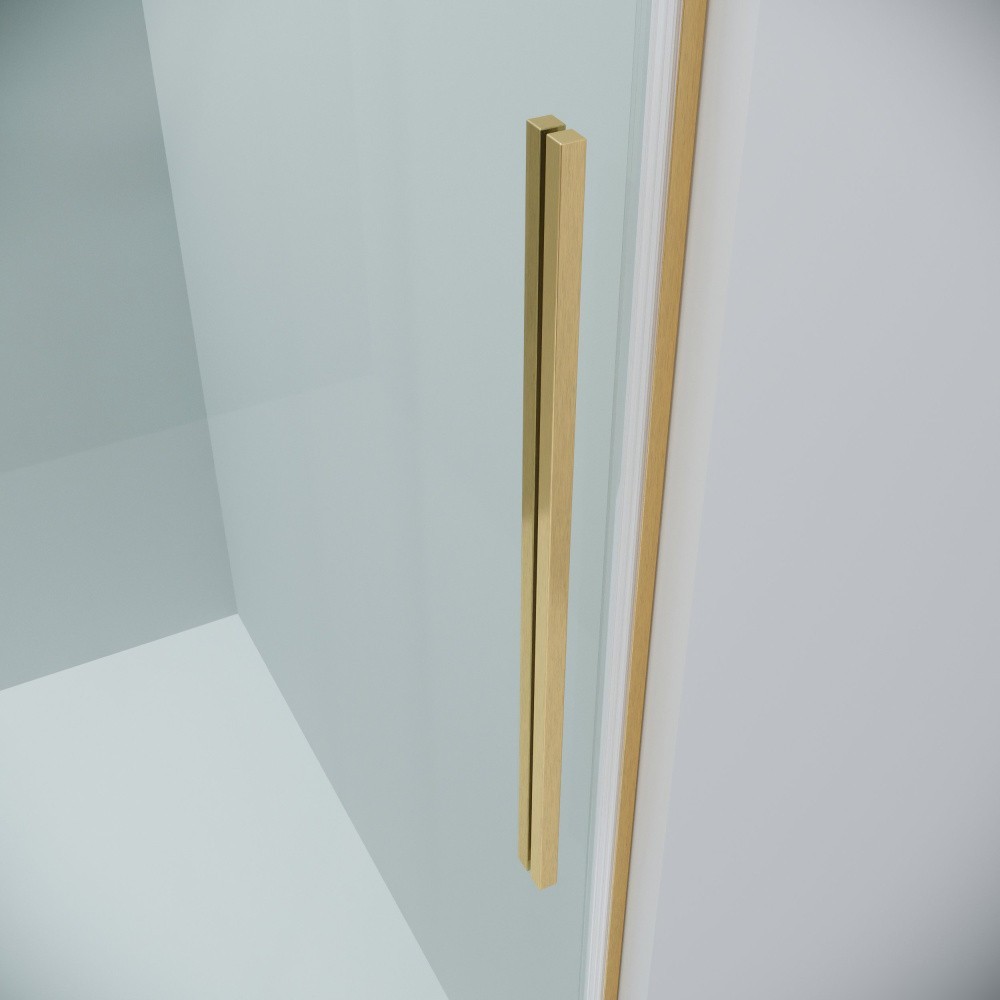 Душевой уголок Grossman Galaxy 110x90x195 120.K33.01.1190.32.00 (золото сатин/прозрачное стекло)