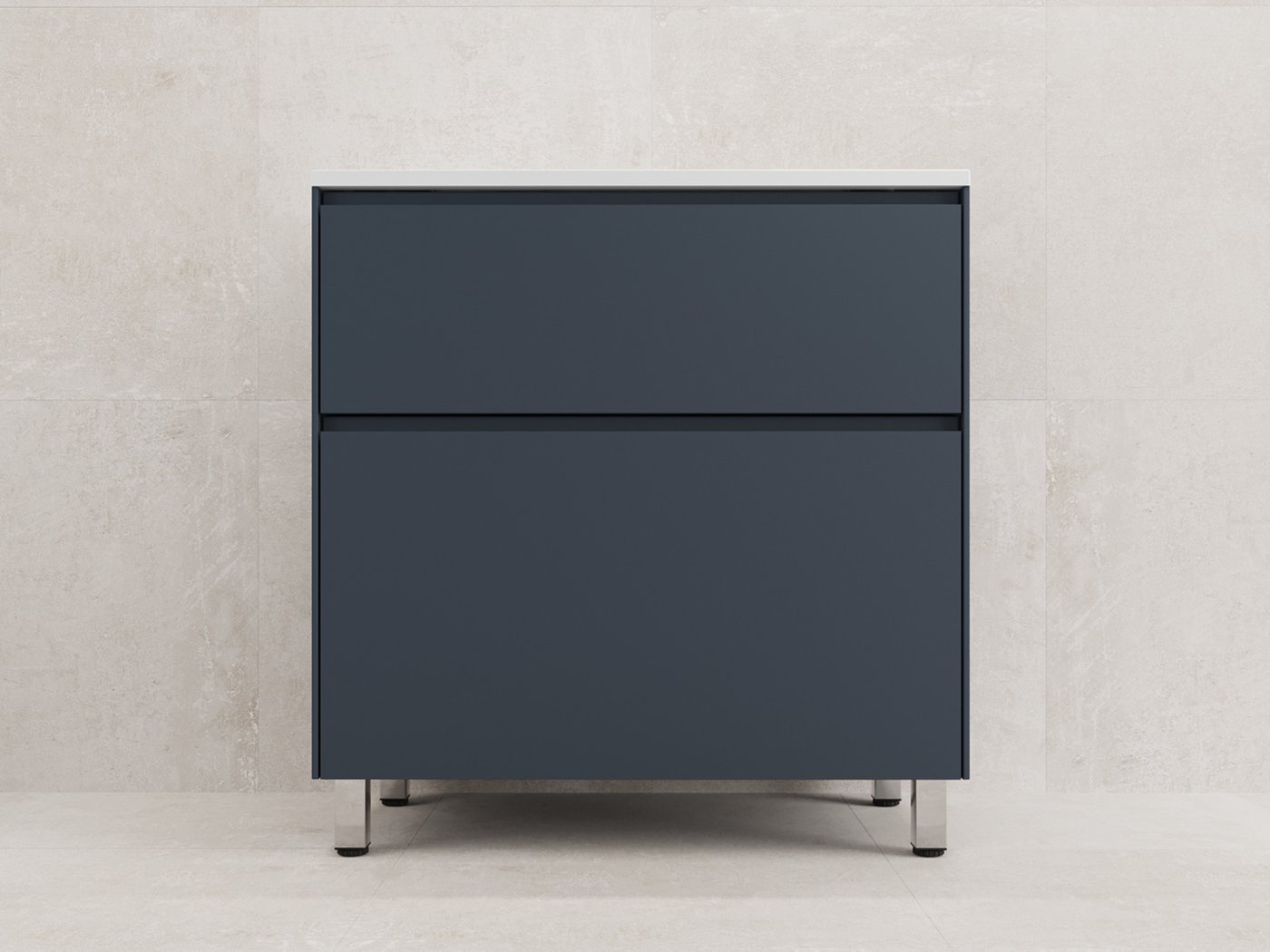 Symbolite Тумба под умывальник Лима 80 Line Plus 2 ящика (графит)