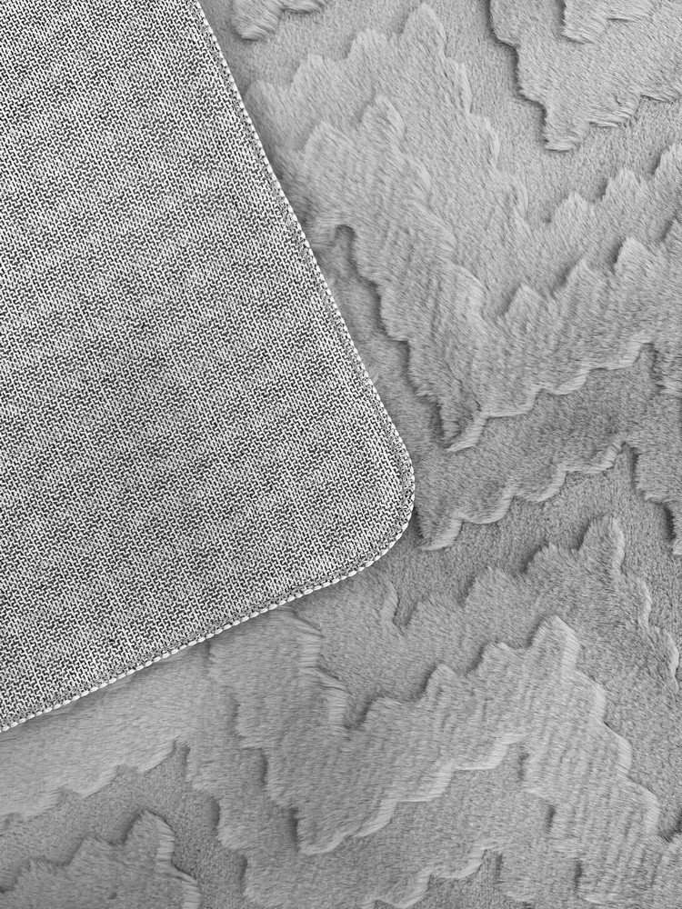 Ковер для жилой комнаты Champion Carpet Gloria Design-2-Grey (1.4x2)
