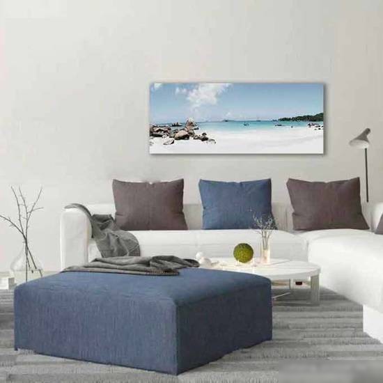 Картина на стекле Stamprint Пляж SD001 (50x125)