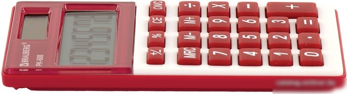 Калькулятор BRAUBERG PK-608-WR 250521 (бордовый)