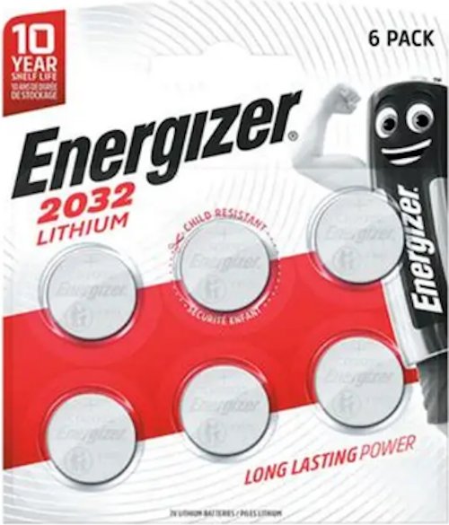 Батарейка Energizer CR2032 6BP (6 шт)